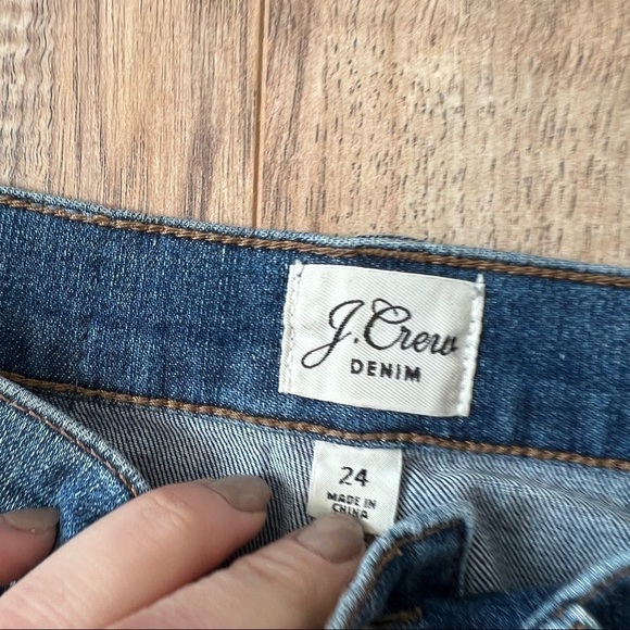 J. Crew 10" highest-rise toothpick jean in Flaxflower wash - Picture 9 of 12